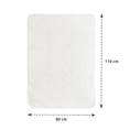 TWINKLE κουβερτα με αναγλυφο WHITE
